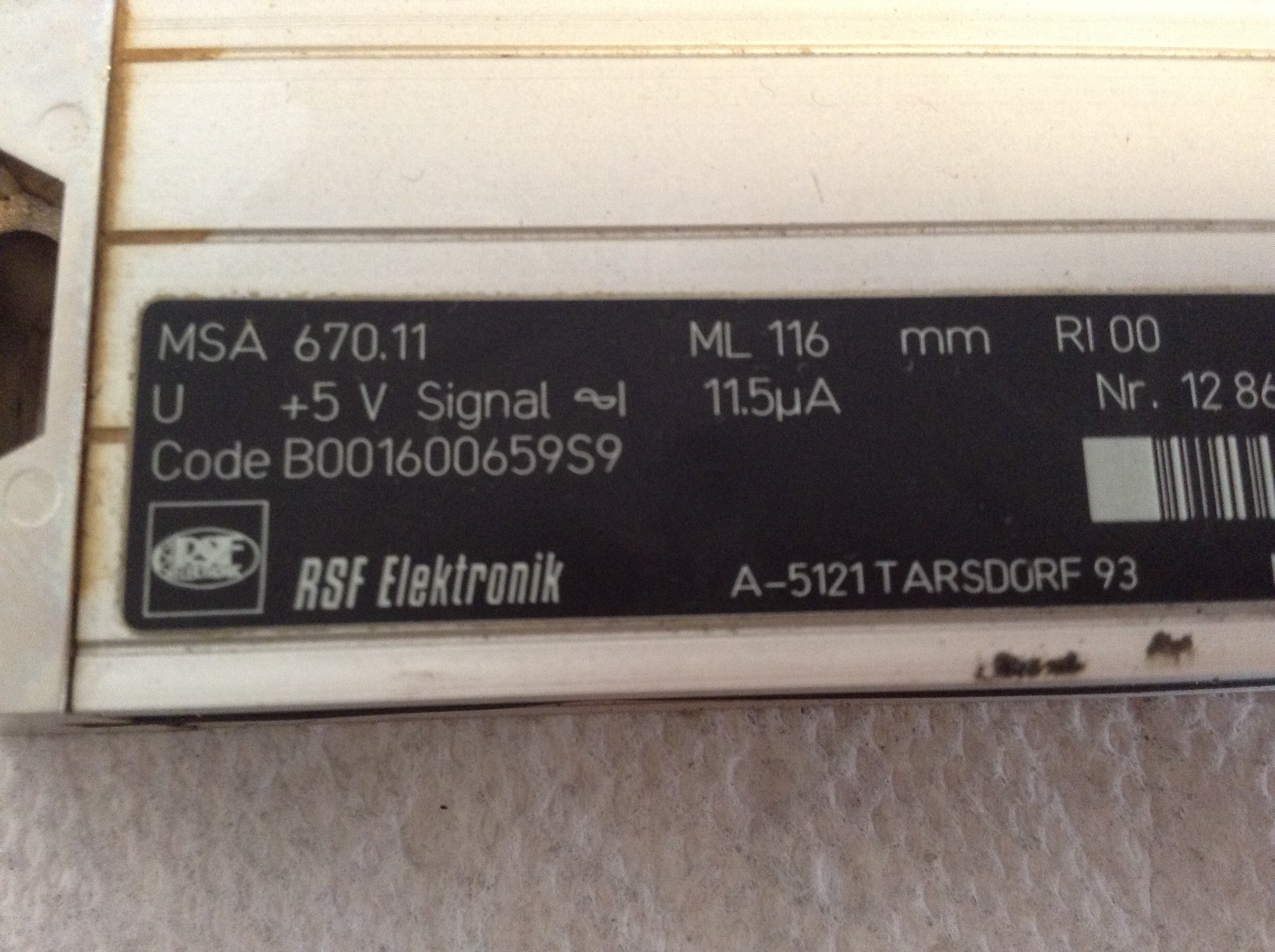 RSF Elektronik 12867081 Scale 116mm