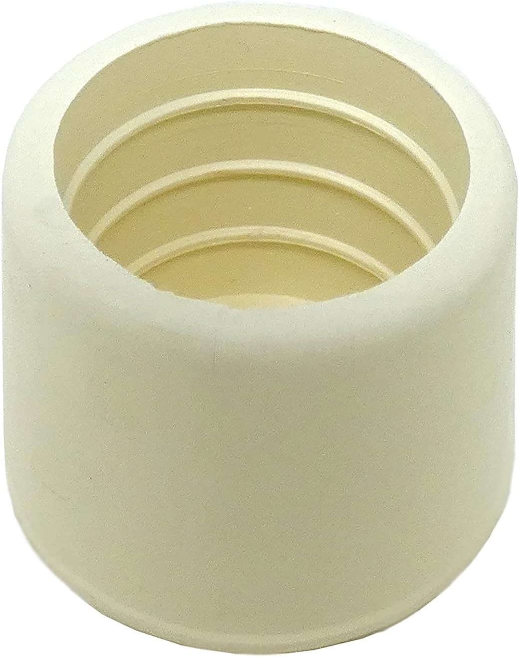 16 Pack WAXMAN 7/8 inch Inside Diameter Rubber Chair Table Leg Tips, White, 4315