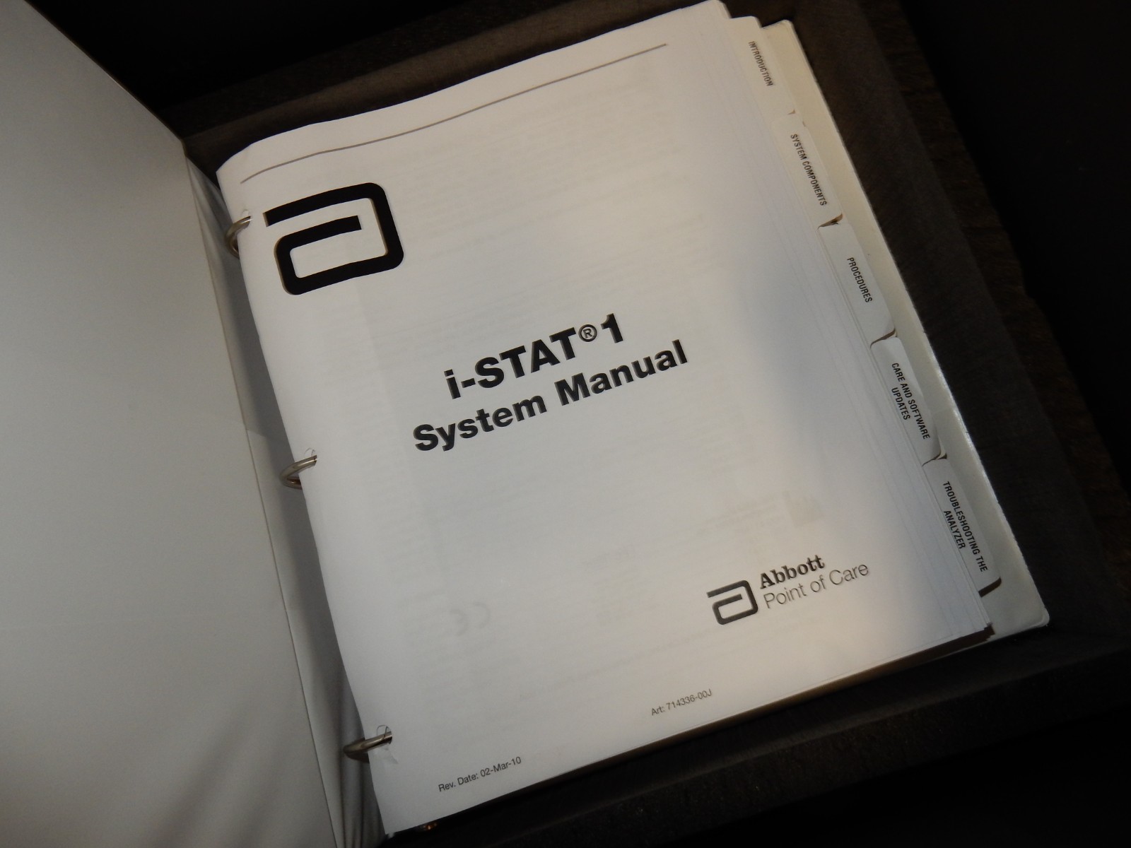 Abbott i-STAT 1 300 Chemistry Analyzer System Complete Set + Warranty
