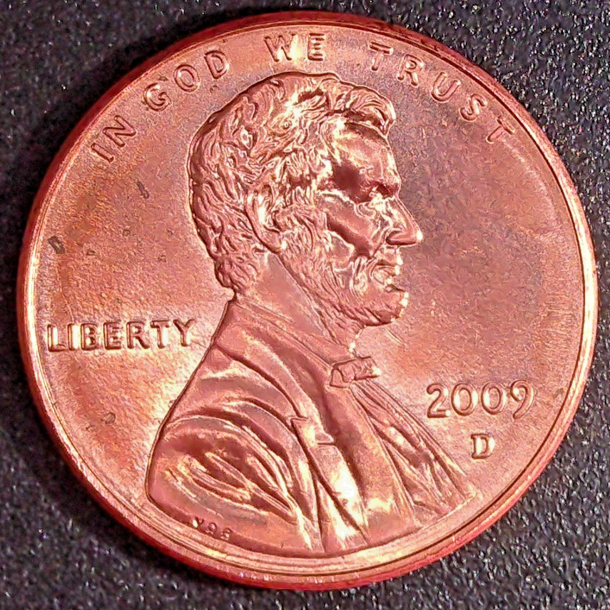 2009-D Lincoln Cent Penny 1c Brilliant Uncirculated BU Birth & Early Childhood