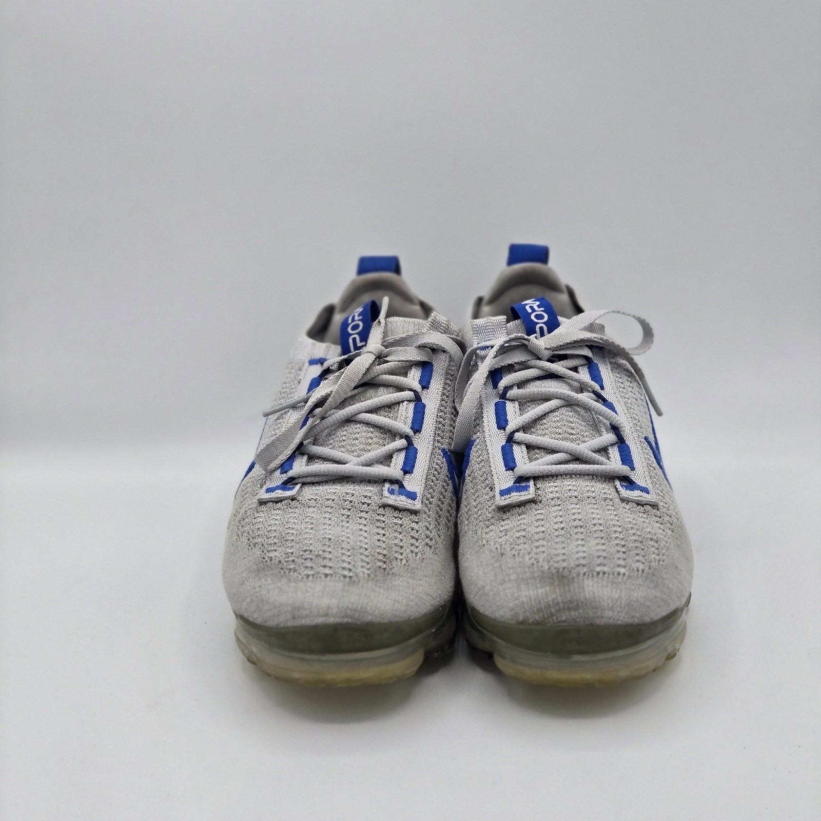 NIke Air Vapormax 2021 FK Flyknit men's DH4085-002 Platinum Summit White size 6