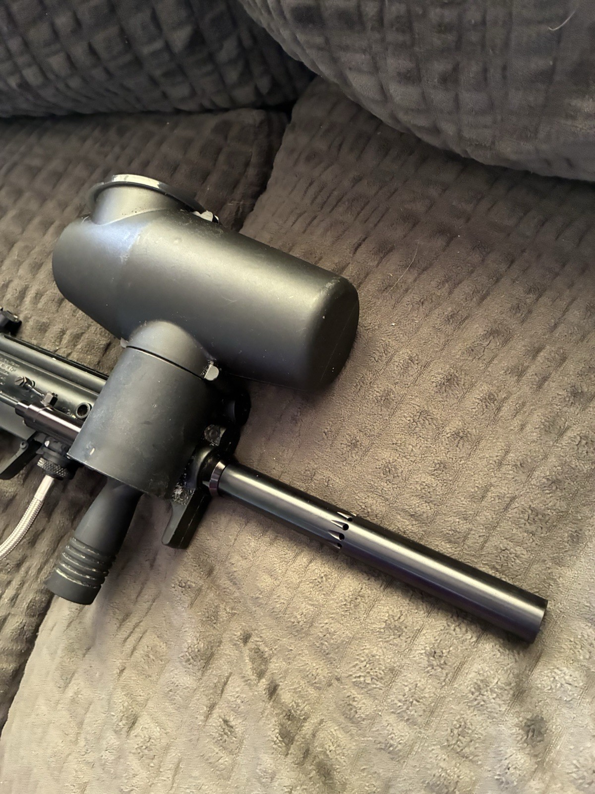 Used Tippmann A5 Paintball Gun & Barrel