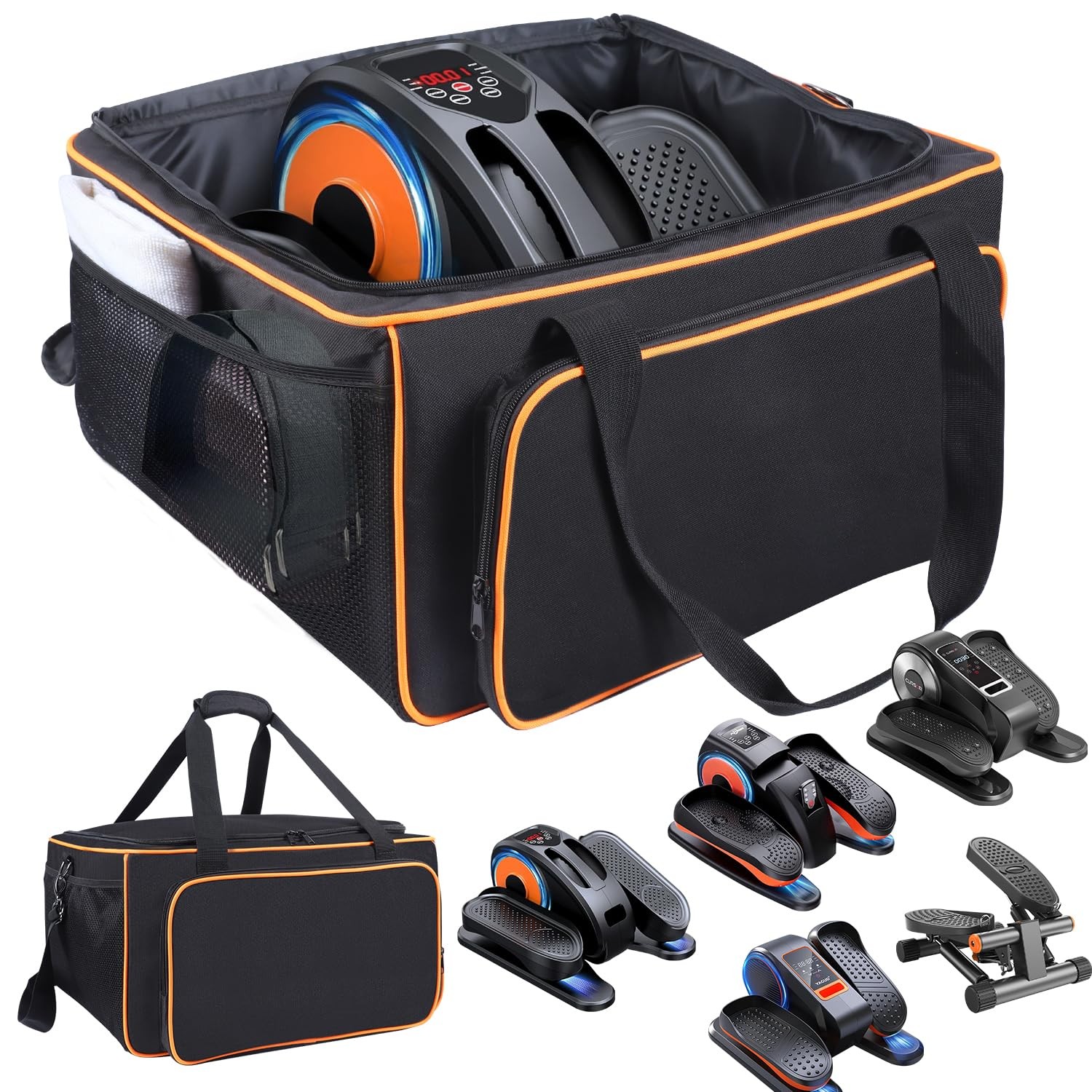 Storage Bag Compatible with GUGTTR Pedal Exerciser, Under Desk Elliptical Tra...