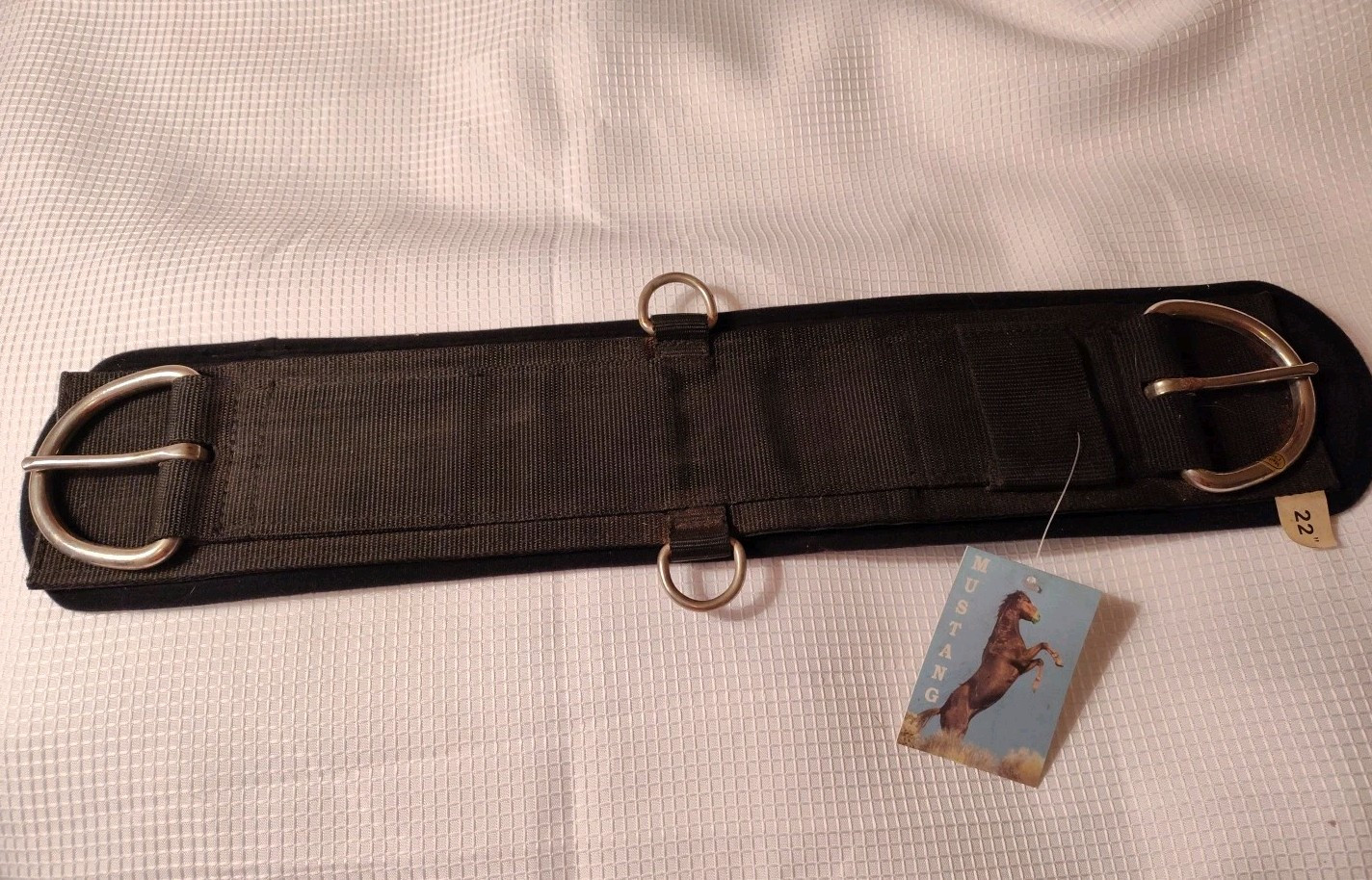 22" Mustang Brand Straight Shooter Pony Cinch