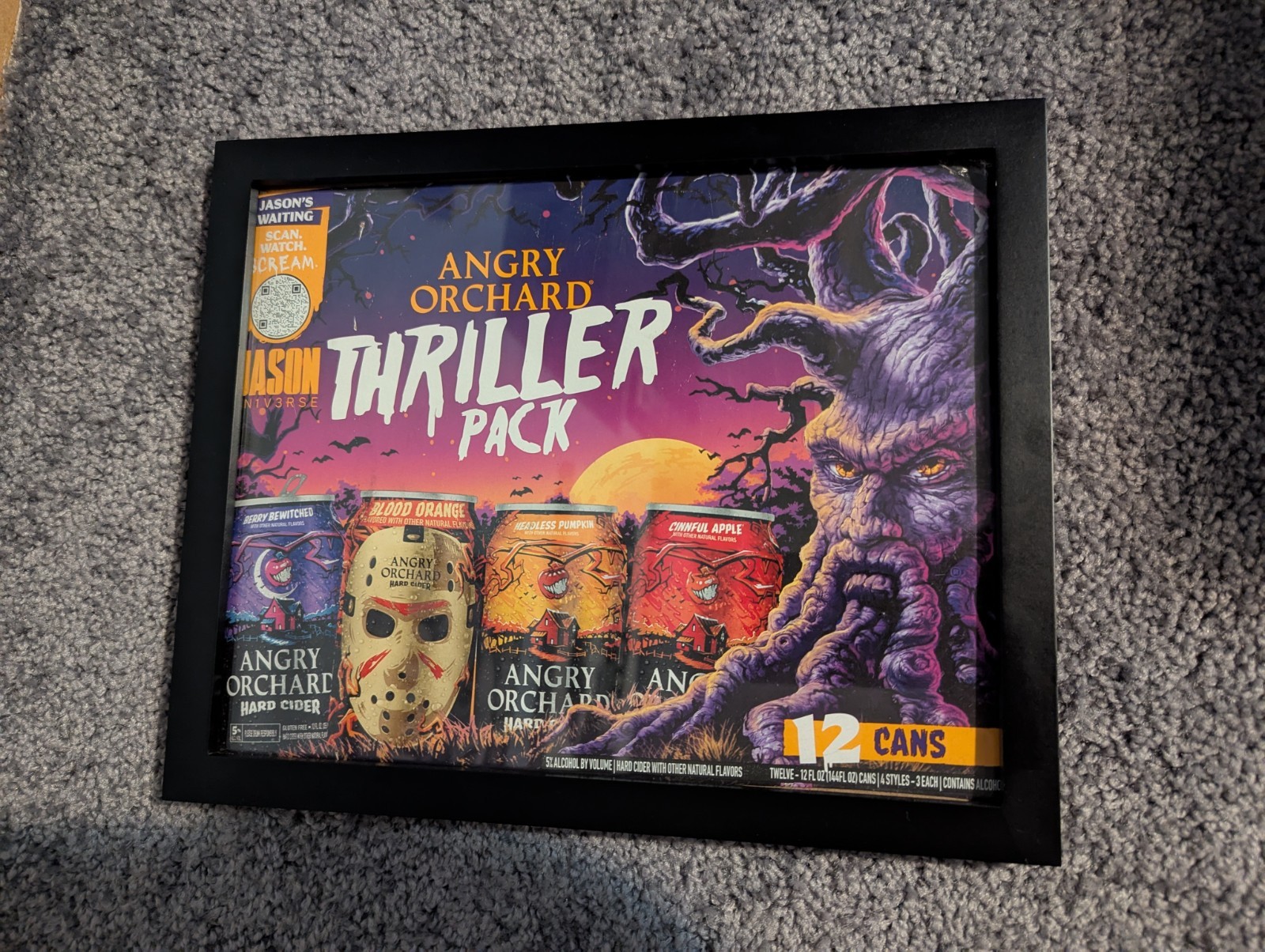 Jason Universe Angry Orchard thriller  Glow In The Dark Photo In Frame Voorhees