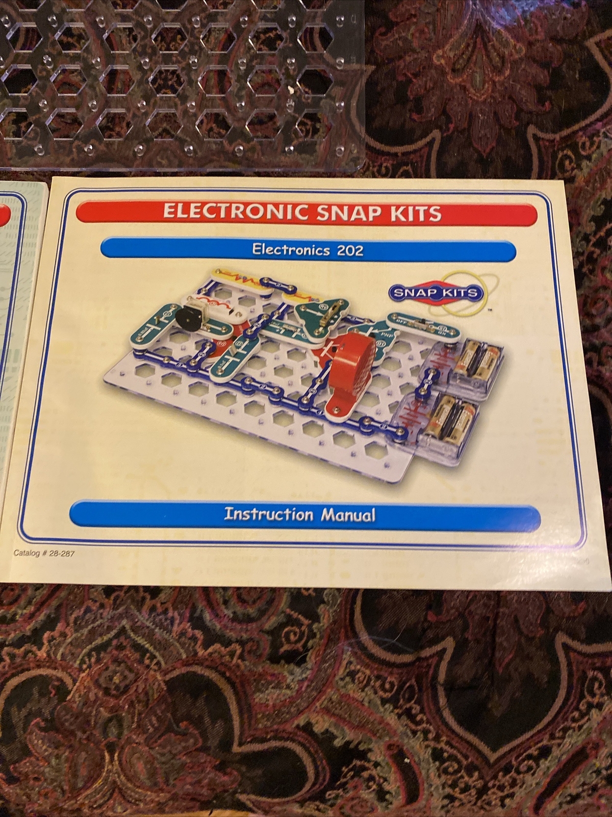 ELECTRONIC SNAP CIRCUITS by ELENCO Model SC-300 USED KIT DR TOY UNTESTED