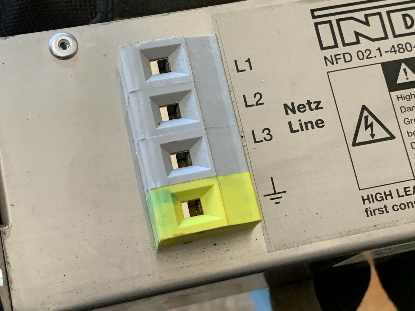 Indramat Power Line Filter NFD02.1-480-008