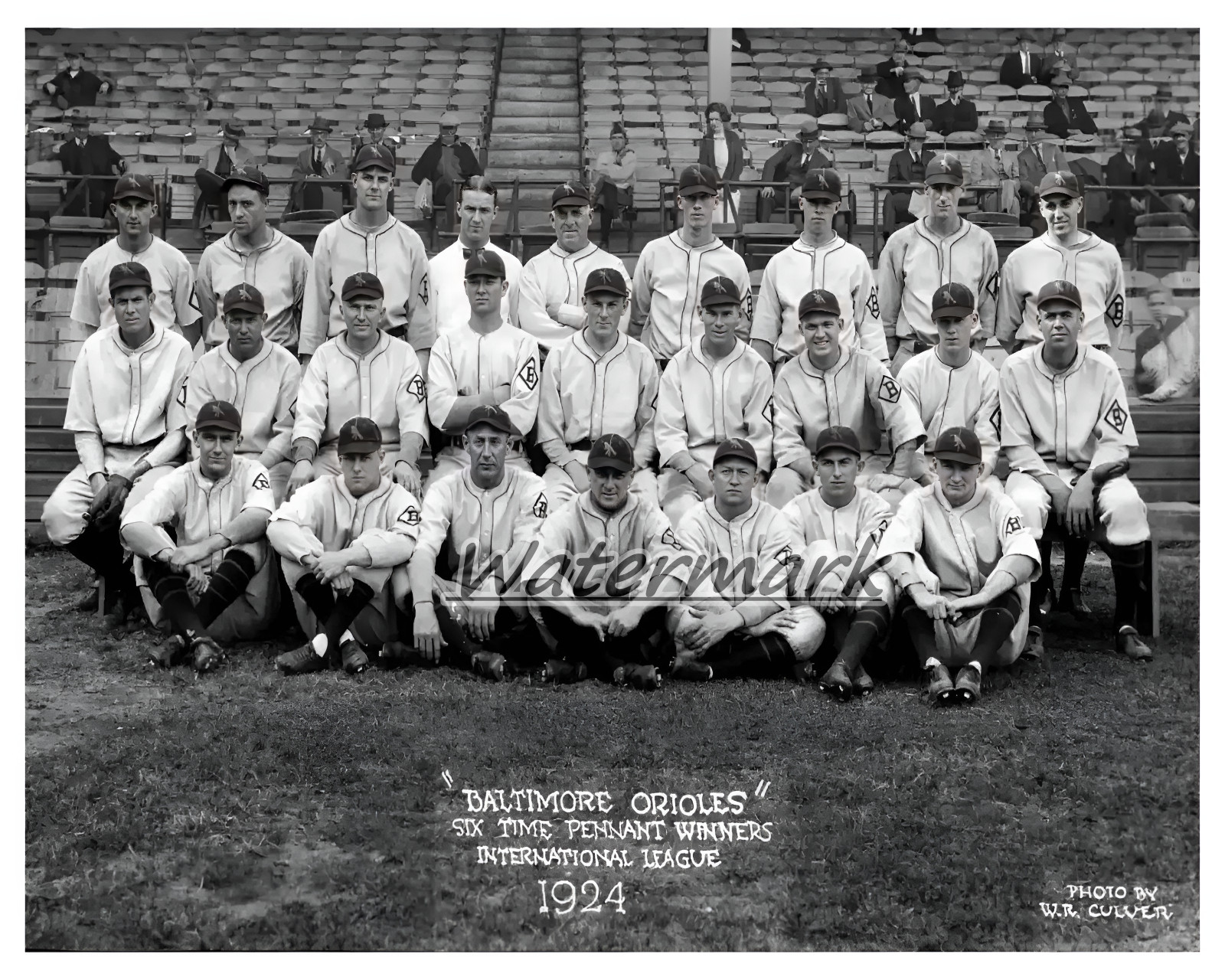 International League 1924 AA Baltimore Orioles Team Picture 8 X 10 Photo Pic