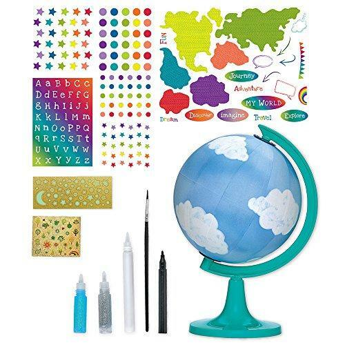 Create a World Art Kit 200+ Pieces Globe
