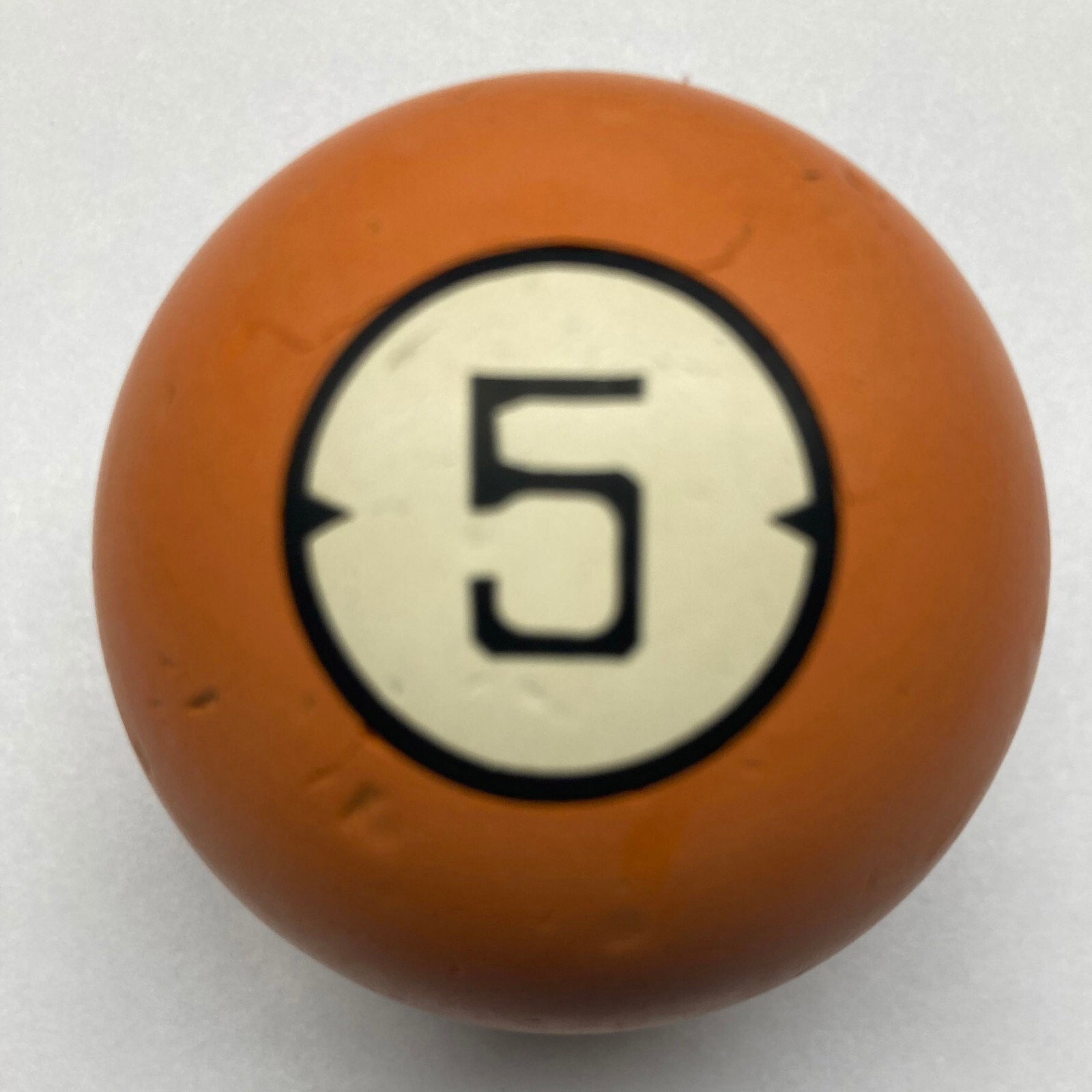 Brunswick Ivorylene clay pool billiard Ball #5 replacement - FAST SHIP!
