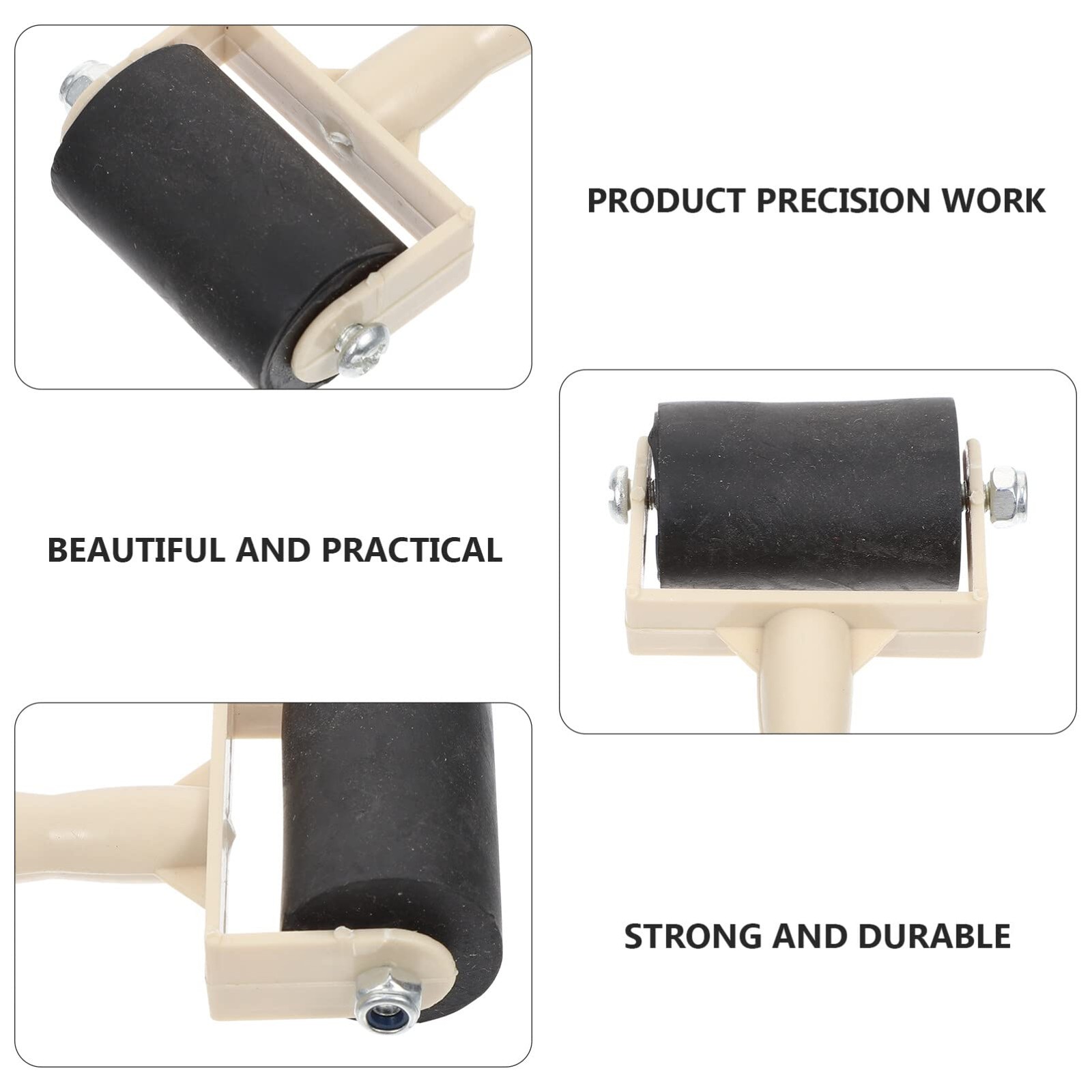 Relief Printing Brayers 15Pcs Rubber Printmaking Roller Plastic Brayer Roller...
