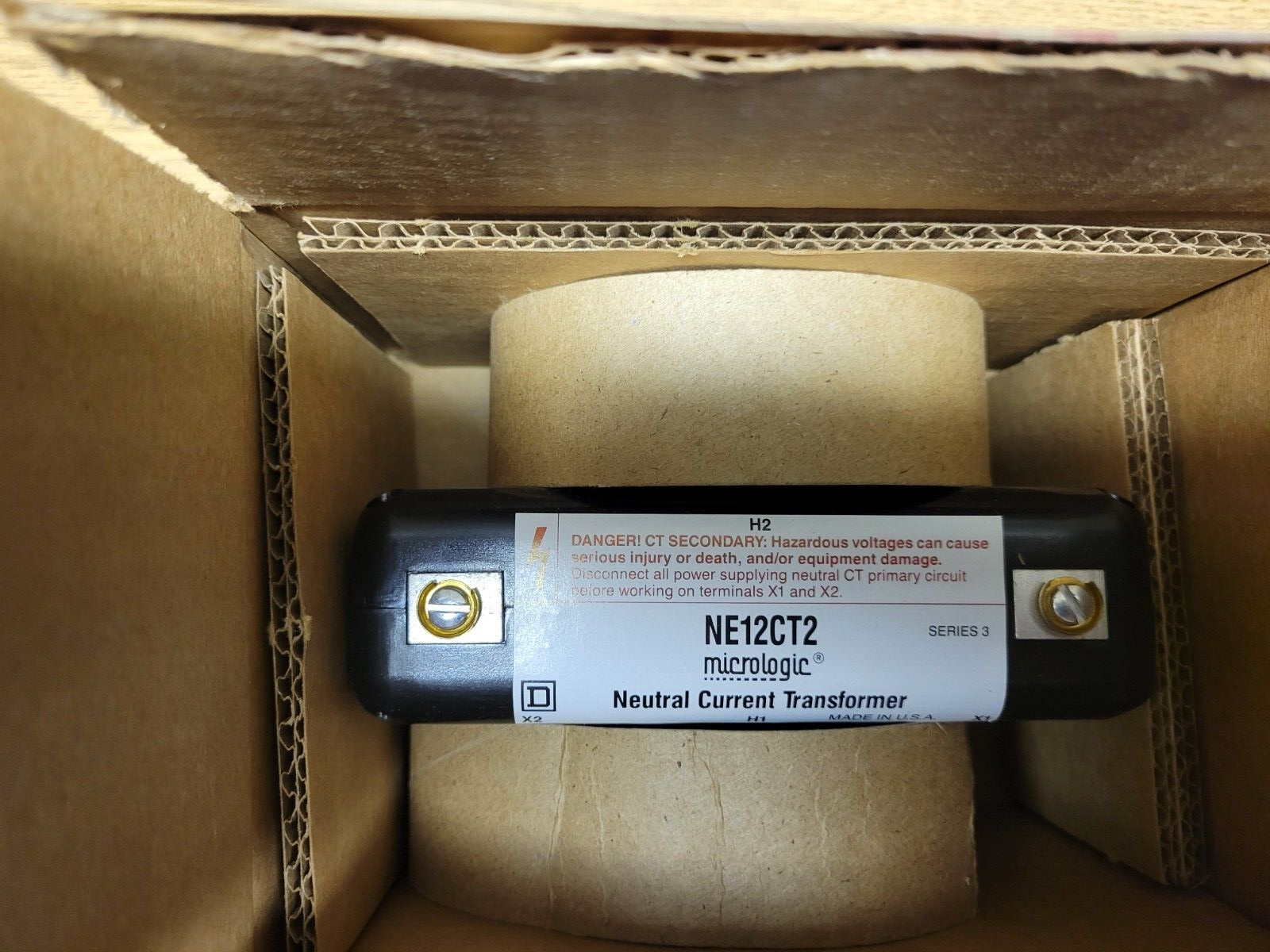 Square D NE12CT2 Neutral Current Transformer-New