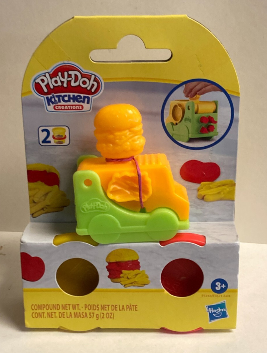 Play Doh Kitchen Creations Mini Hamburger & Fries Truck