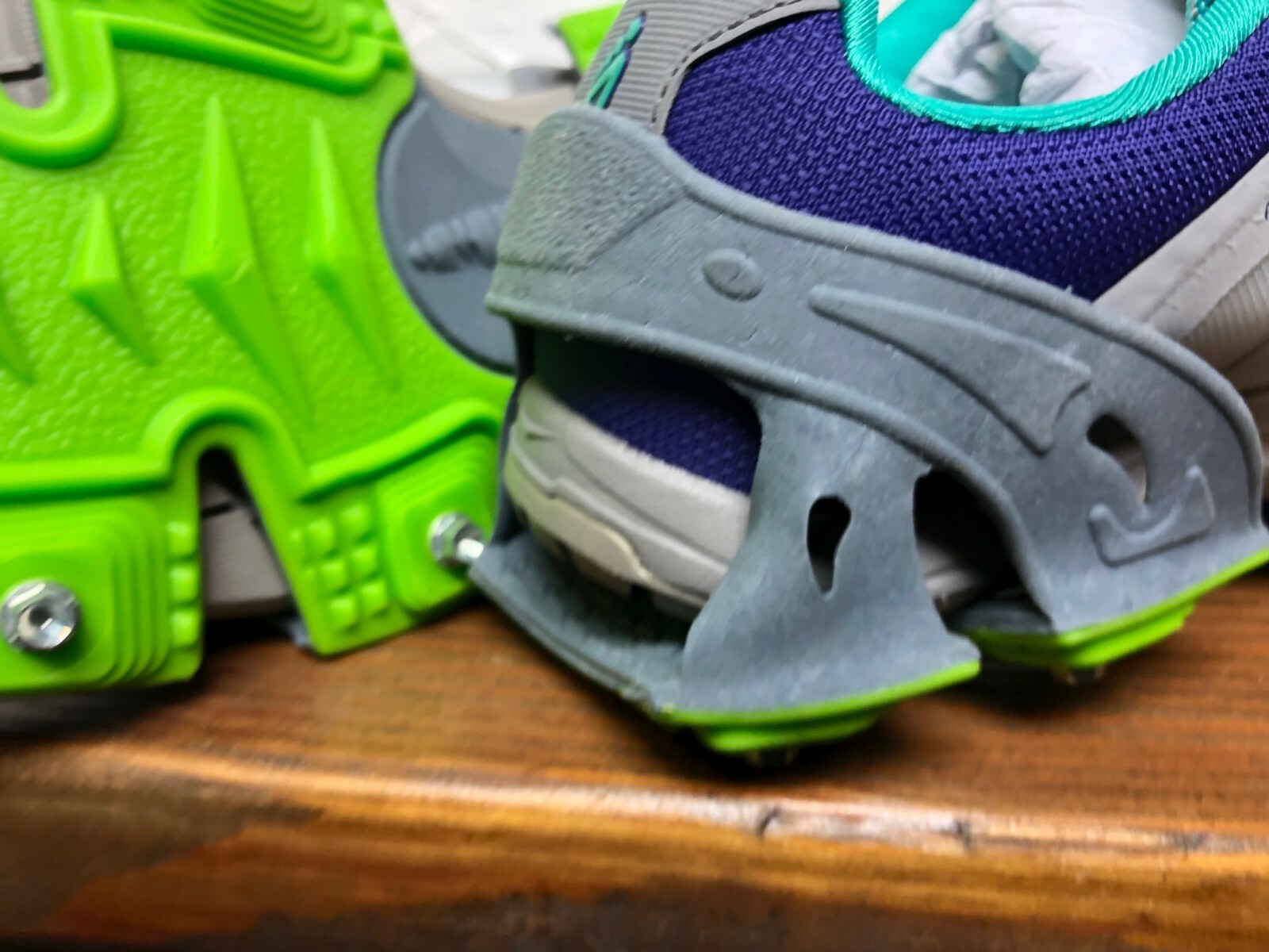 Ice Cleat's Run Traction Tread for Running in Snow, Ice, Rain - SIZES Available