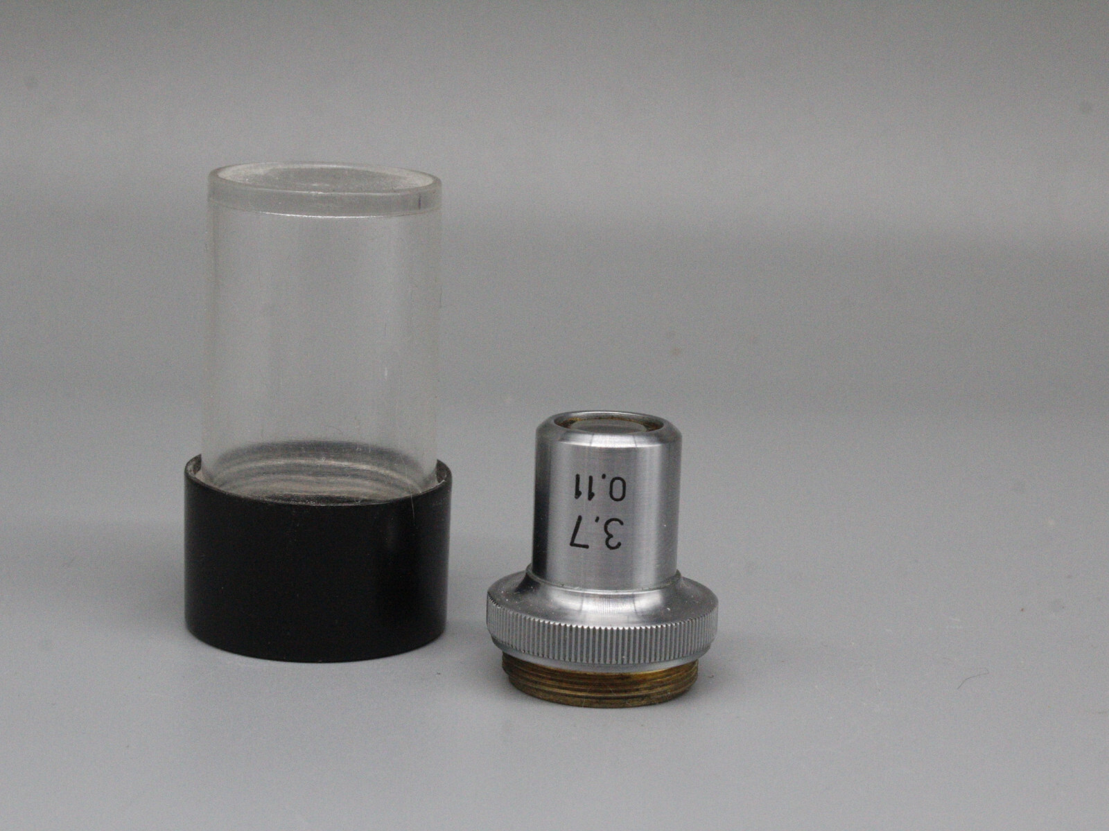 LOMO Microscope Objective 3,7x 0,11 RMS Macrophotography #VO12