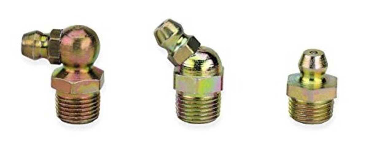 6 Pc. Assorted Grease Fittings 1/8"x 27 1/8"- 27