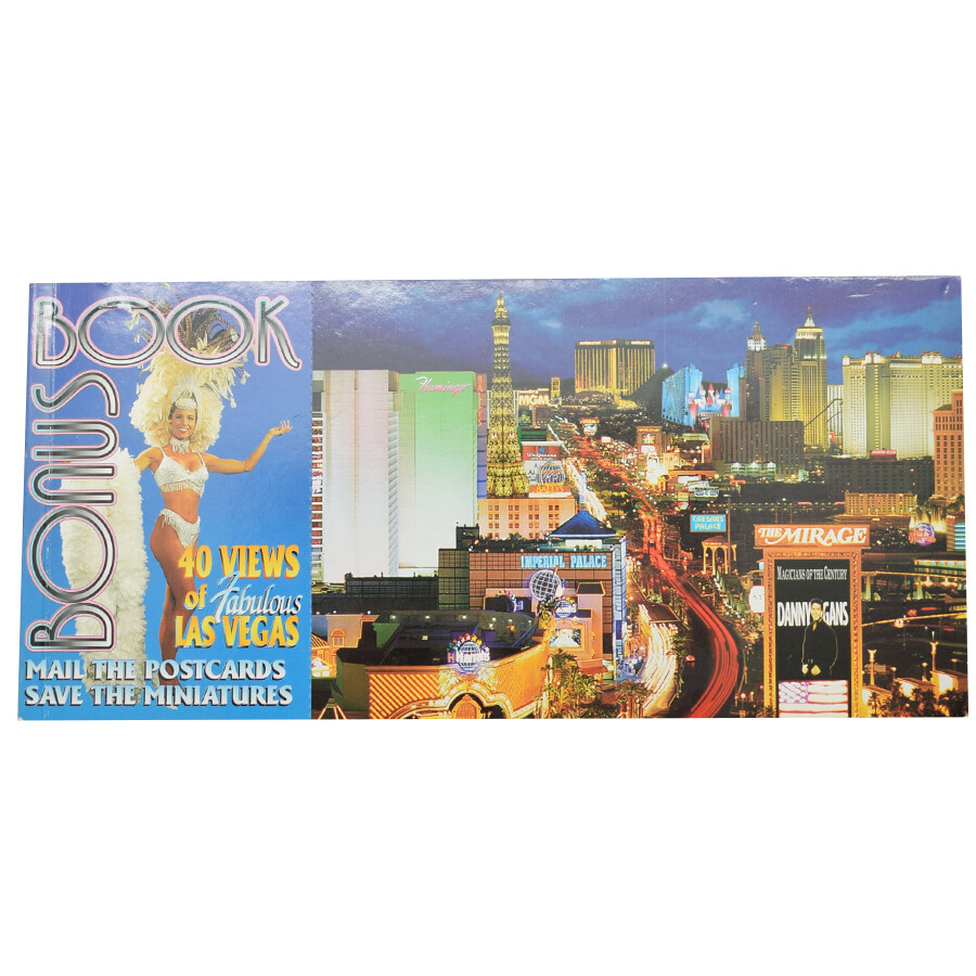 40 Views of Fabulous Las Vegas Nevada Postcards Unused Early 2000s Strip Casinos