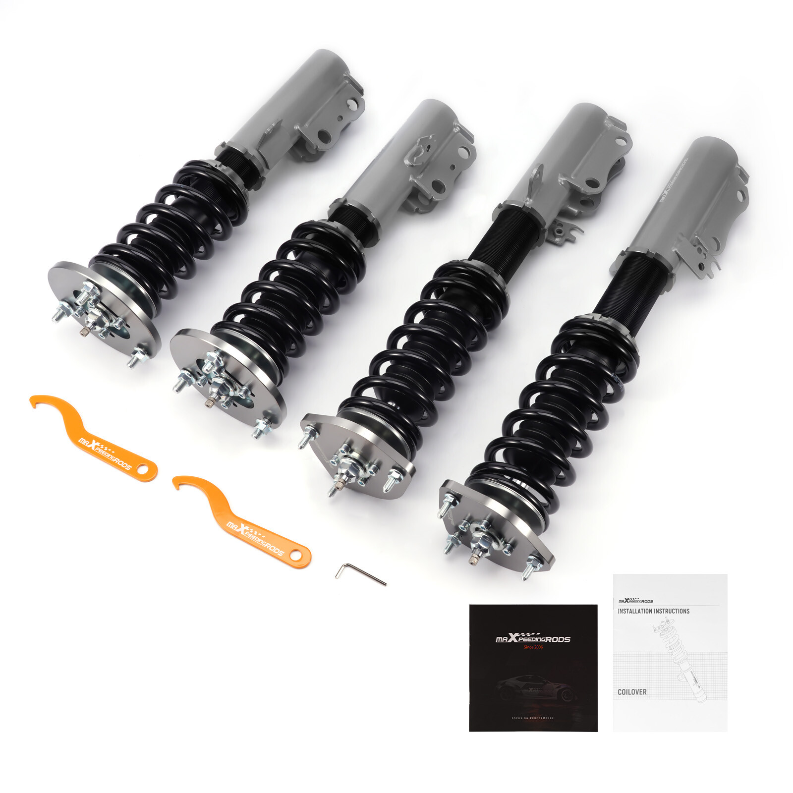 24 Step Damper Adjustable Coilovers Lowering Kit For Toyota Avalon 1995-2003