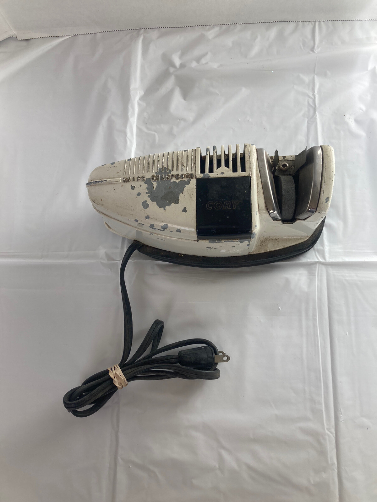 Cory Electric Kitchen Knife Sharpener Model DKS Made In USA Vintage Tested Works
