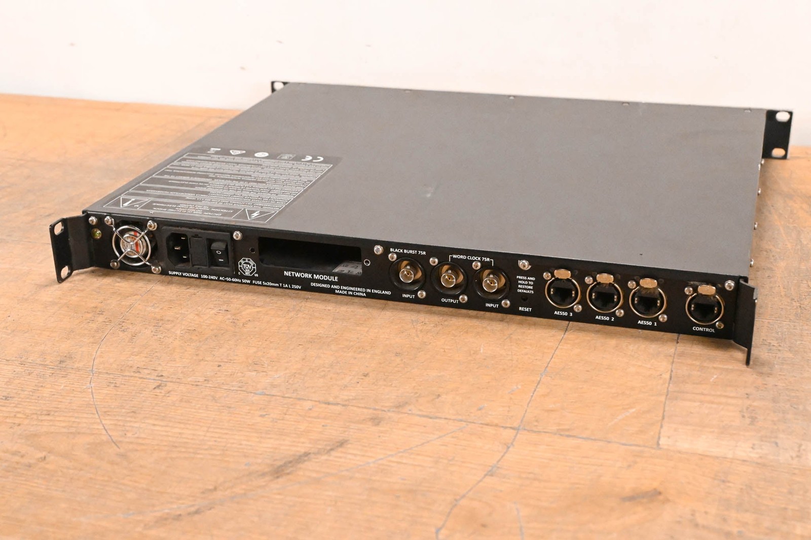Klark Teknik DN9650 Digital Audio Network Bridge CG01WMG