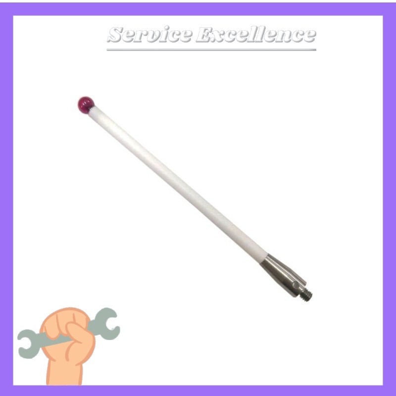 NEW 1X M4 A-5000-3712 CMM Touch Probe Stylus 6mm Ruby Ball CNC Probe Tip Ceramic