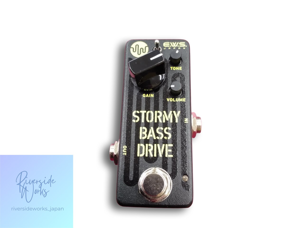 E.W.S. STORMY BASS DRIVE Bass Overdrive Effects Pedal JP