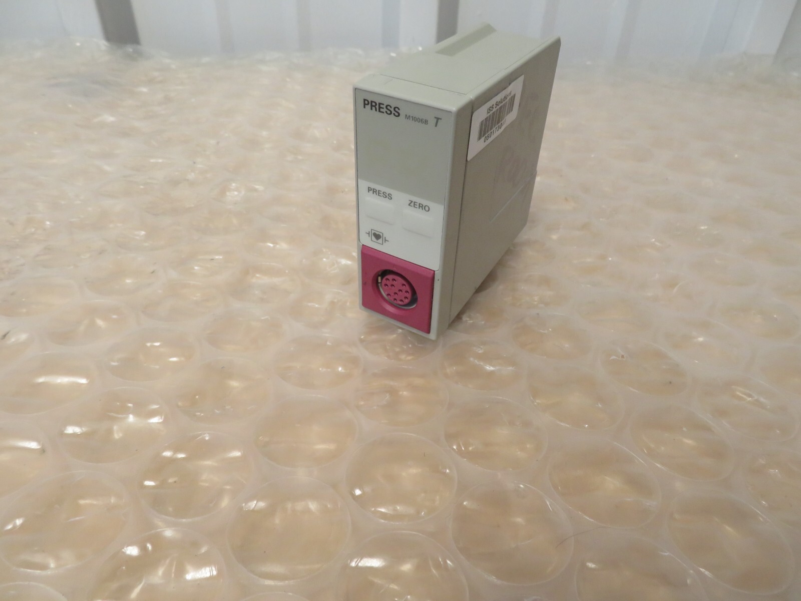 Agilent HP M1006B PRESS T Blood Pressure Patient Module Option ABA  (19363)