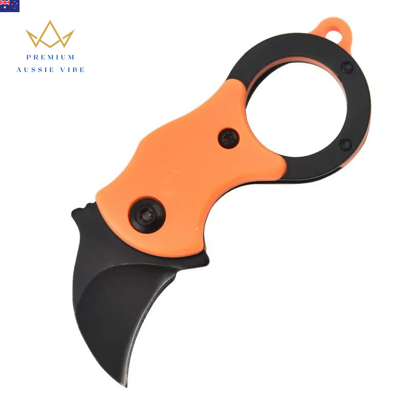 Outdoor Pocket Knife Portable EDC Key Knife Paw Knife Case Opener Knife Necklace