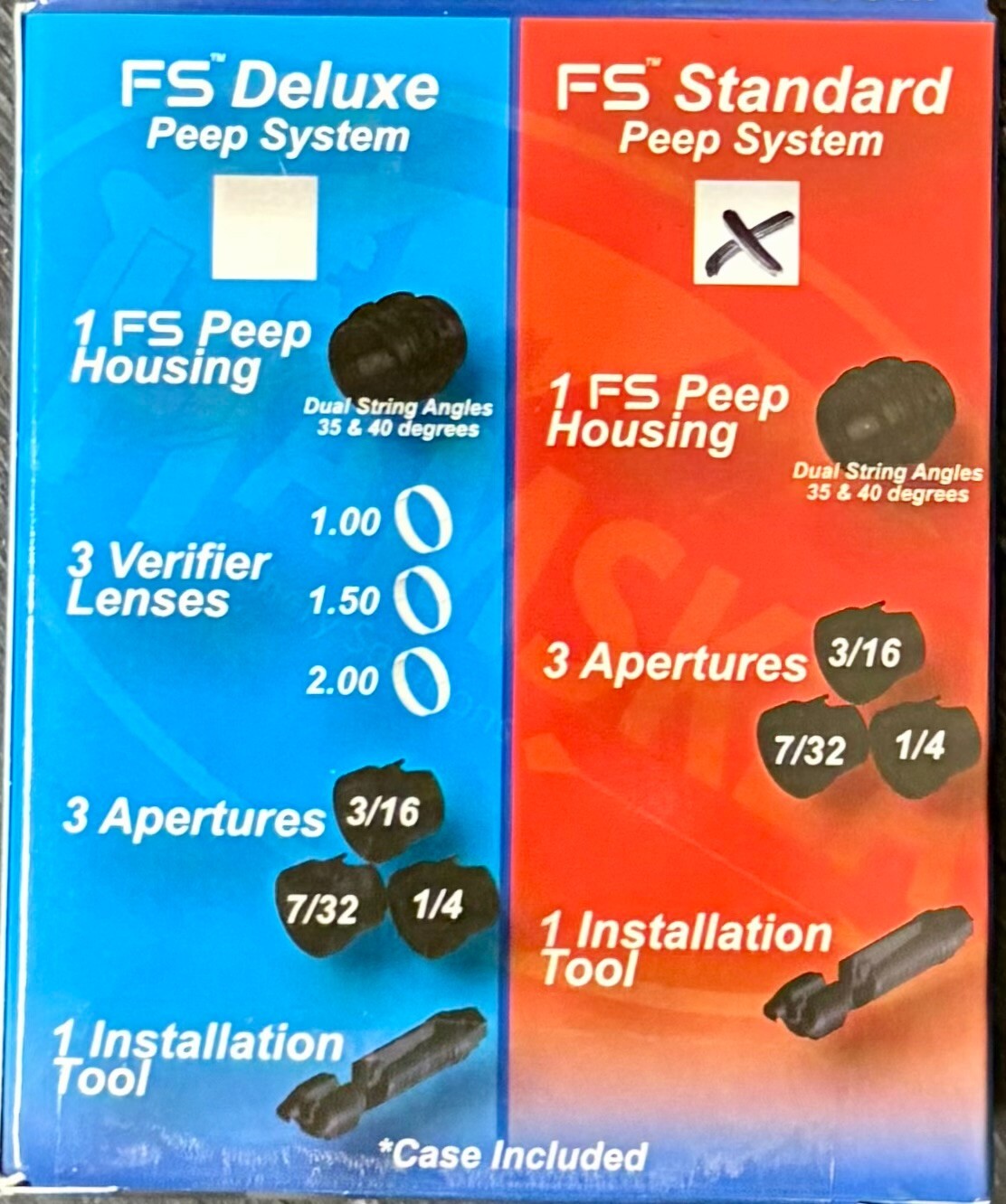 Hamskea FS Standard Raptor Peep System New