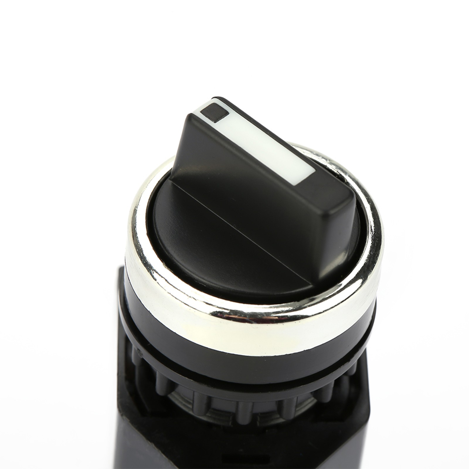 22mm Round Selector Switch 2 Positions NC + NO Self Locking❀