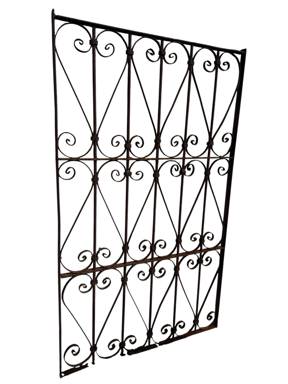 Antique Wrought Iron 53" Tall Gate GA20661