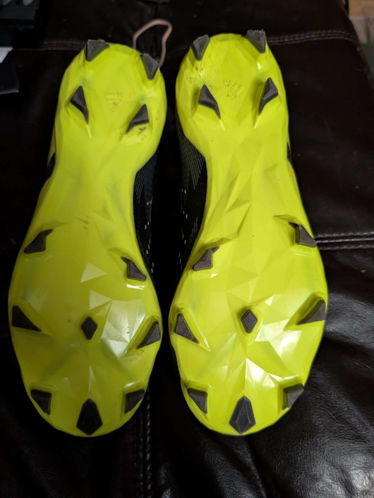Adidas IG0770 Predator Accuracy INJ.3 FG Soccer Cleats Black Green US 7 Men