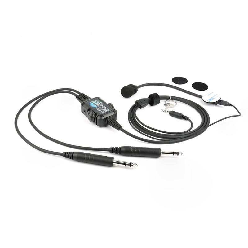 Universal Aviation Headset Adaptor - XB35 HamelAvcom (NFLIGHTMIC, Uflymike)