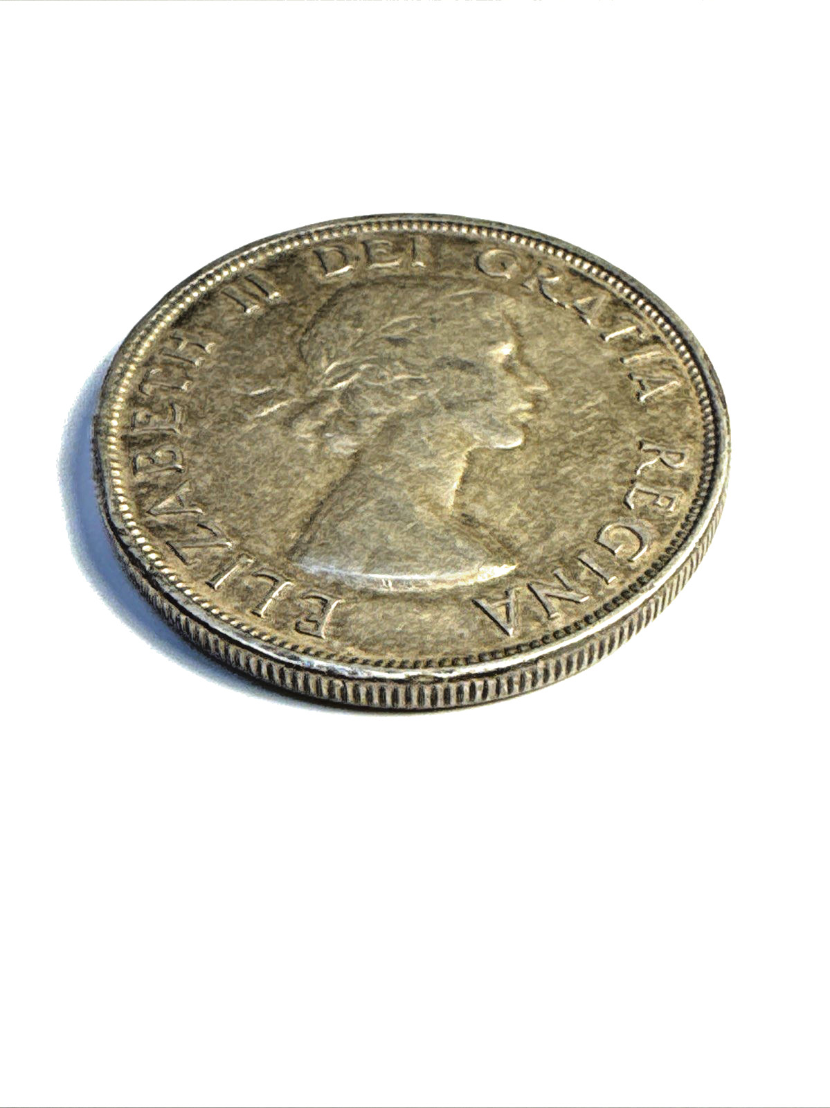 1953 Canada Silver Dollar Elizabeth II 80% Silver Coin