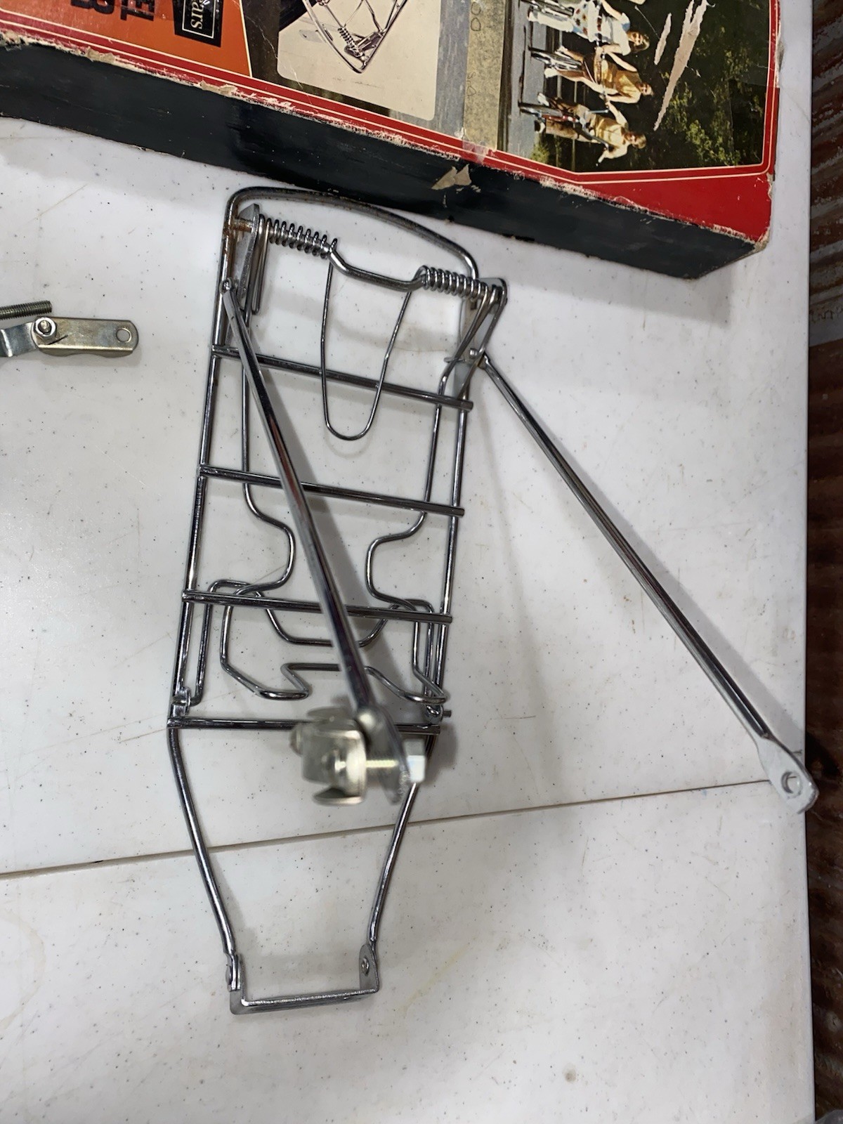 Vintage Sears Adjustable Bicycle Rear Carrier (no hardware)