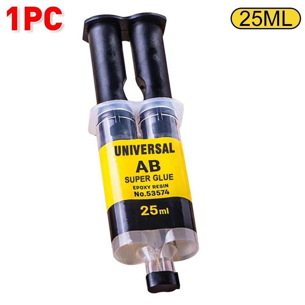 Strong AB Epoxy Resin: 25ml Waterproof Fast Metal Wood Plastic Glue
