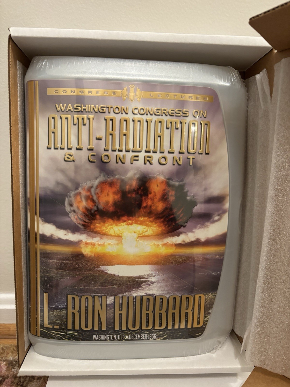 L. Ron Hubbard Washington Congress on Anti-Radiation & Confront Audio CD Lecture