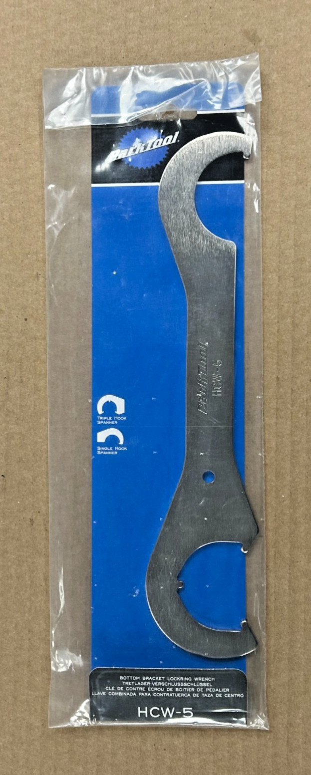 Park Tool HCW-5 Bottom Bracket Lockring Spanner New in Unopened Packaging