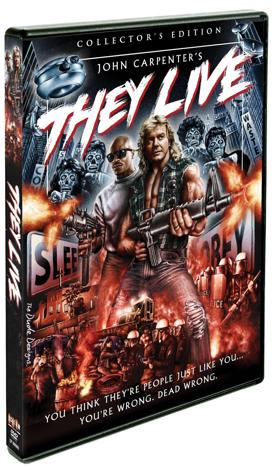 They Live Collector's Edition DVD The Definitive Cult SciFi Film Essential
