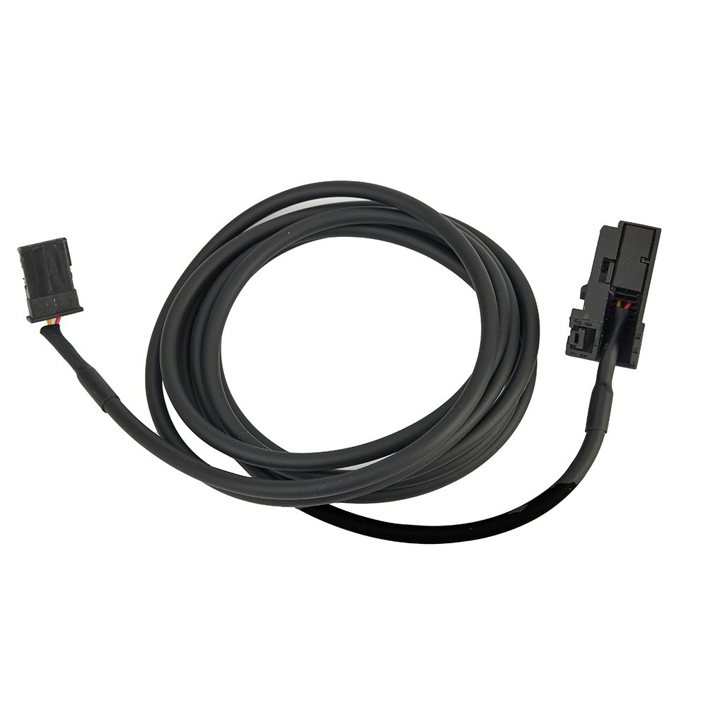 AUX USB Interface Panel Cable Adapter And Socket USB2.0 Black Cable For
