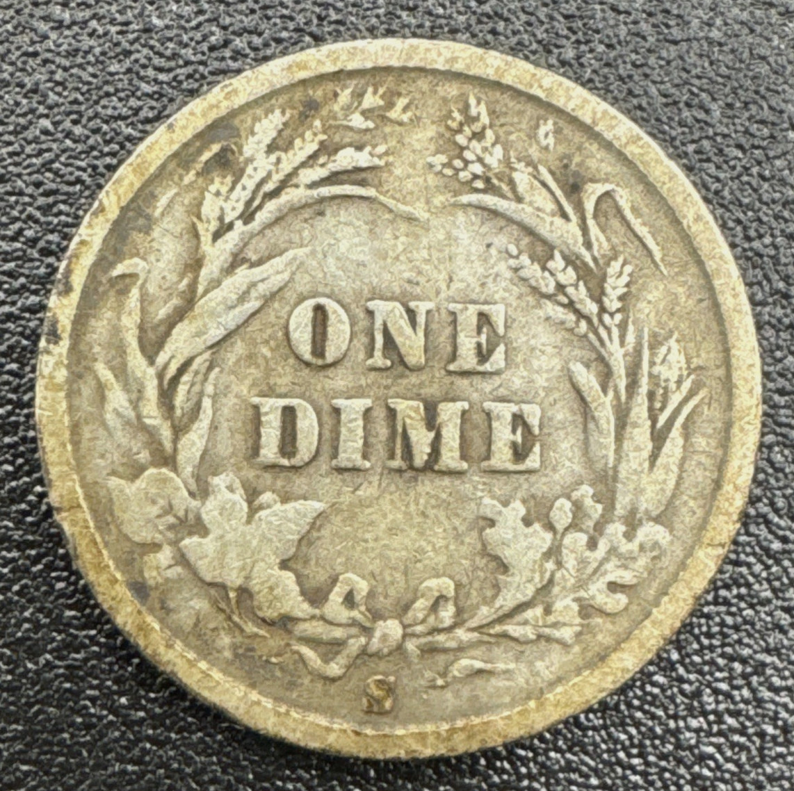 1893-S Barber Silver Dime