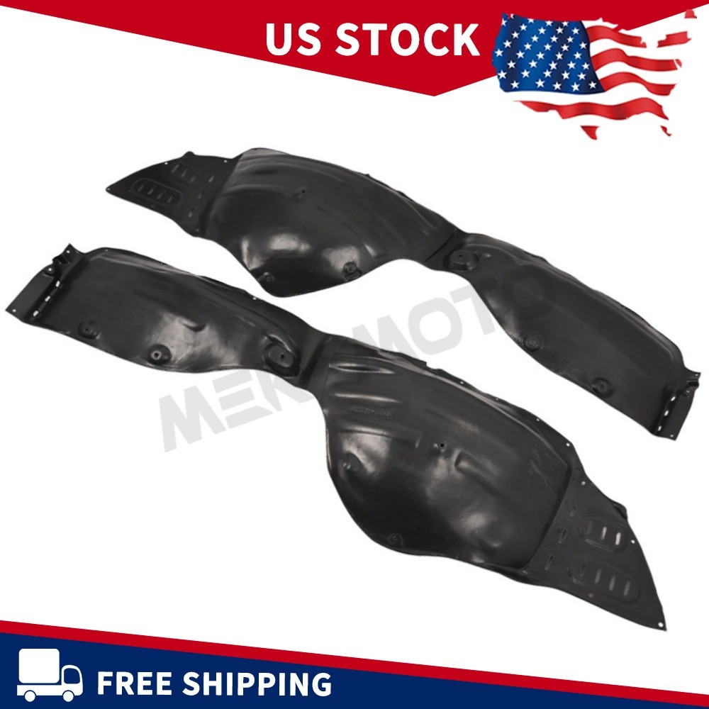 For Kia Sedona 2015-2021 86811A9000 86812A9000 Pair Front RH LH Fender Liners