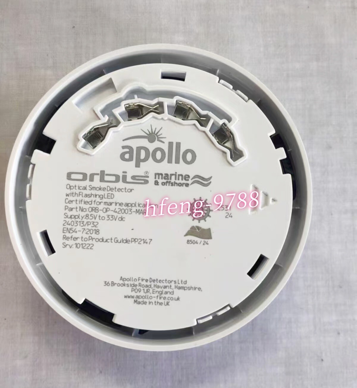 1PC apollo ORB-OP-42003-MAR optical smoke detector