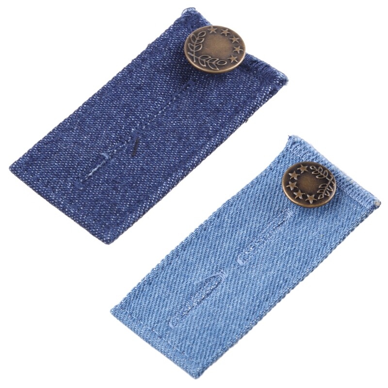 Adjustable Waistband Expanders with 2 Button Holes for Men or Women