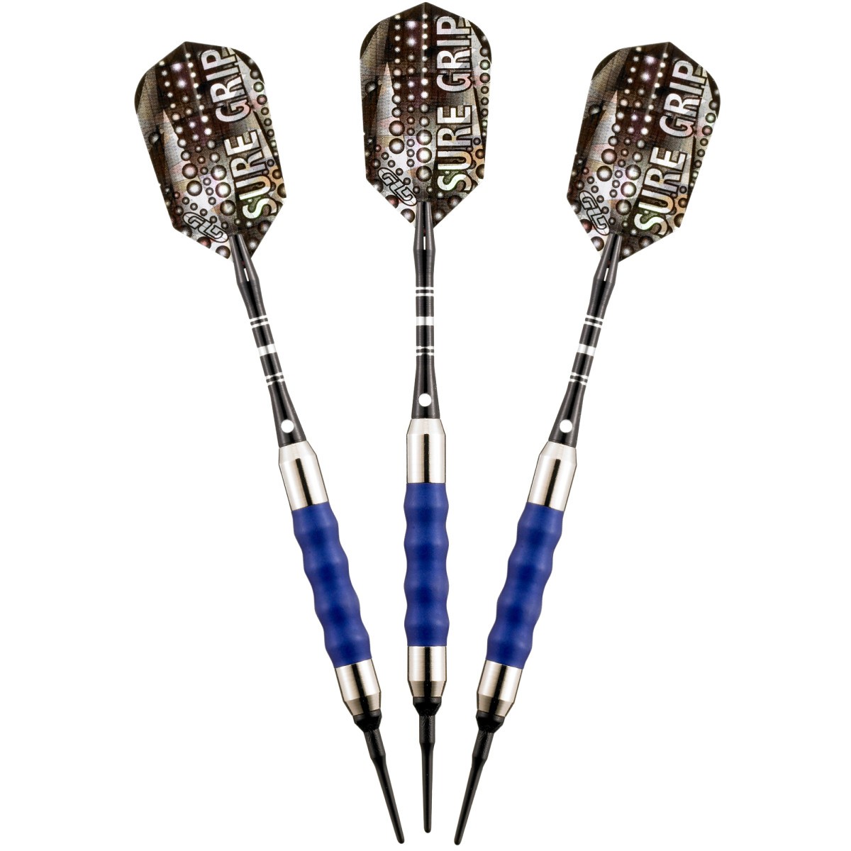 Viper Sure Grip Soft Tip Darts - Dartboard Game Accessory - Blue - 16 Grams