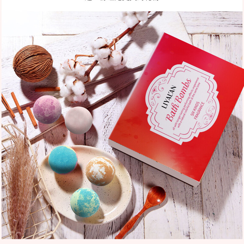 Bath Bombs, Natural Relaxing Moisturize Gifts Sets Idea Bubble Fizzy & Spa Bath