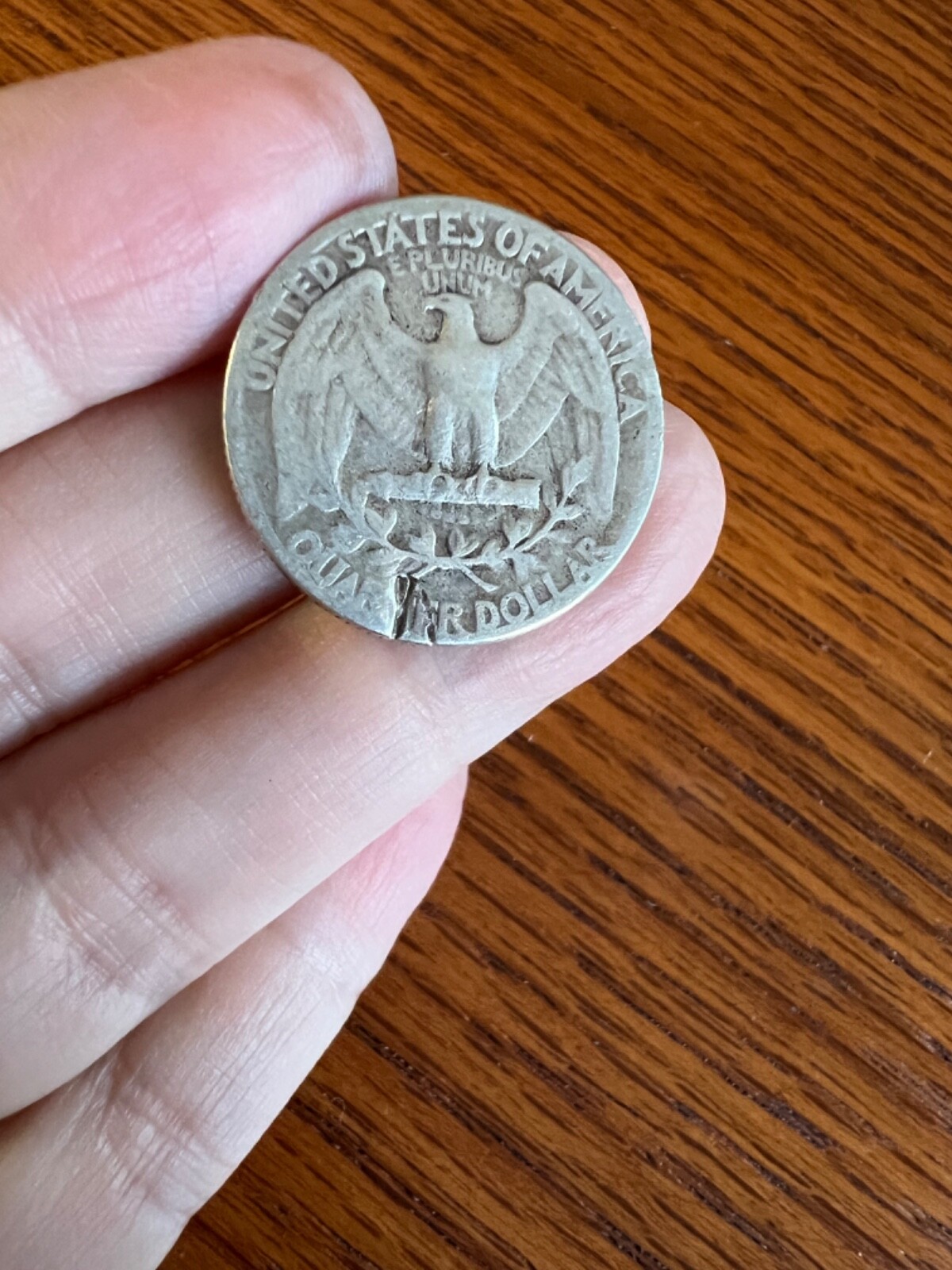 1948-S WASHINGTON QUARTER with Error-90% Silver