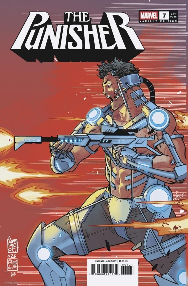 Punisher #7 Giuseppe Camuncoli 2-Part Connecting VAR Pre Order 8/12/26 Marvel