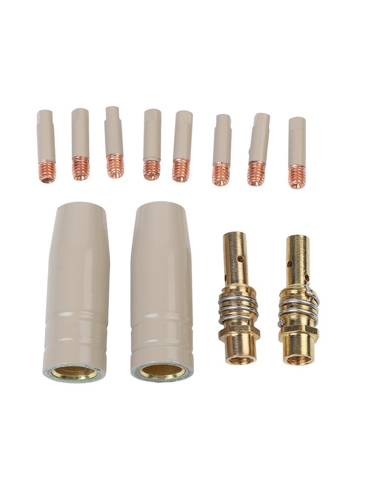 Efficient Slag Removal 12PCS Coating Protection Nozzle Set for 15AK Welders