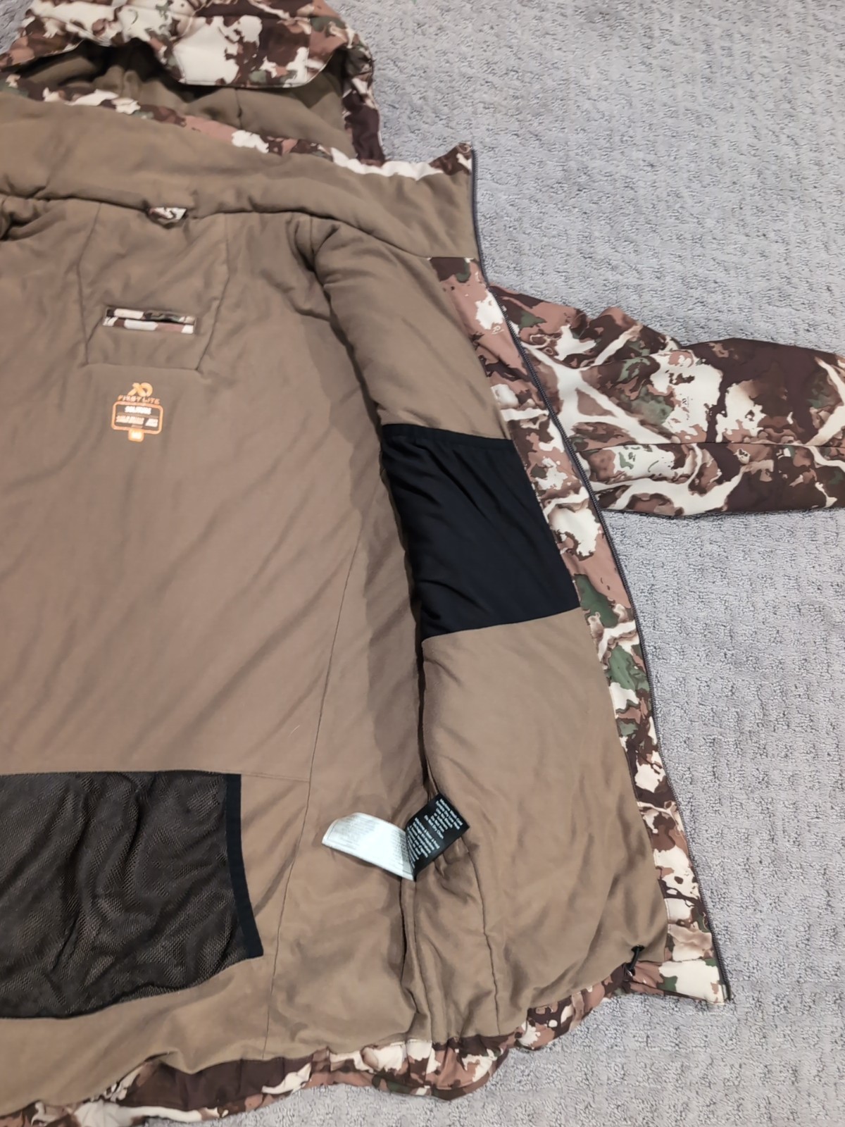 First Lite Solitude Jacket Fusion Medium Excellent! Free Shipping!!